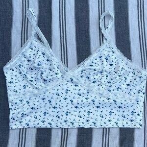 4/$20 🦋Ditsy Floral Cropped Tank 90s Y2K Medium